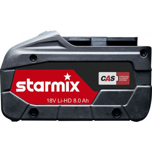 Batterie 18 V 10,0 Ah Technologie Li-HD - Starmix